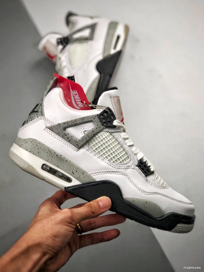 4 White (nike) Cement Air Jordan OG 840606-192 0723